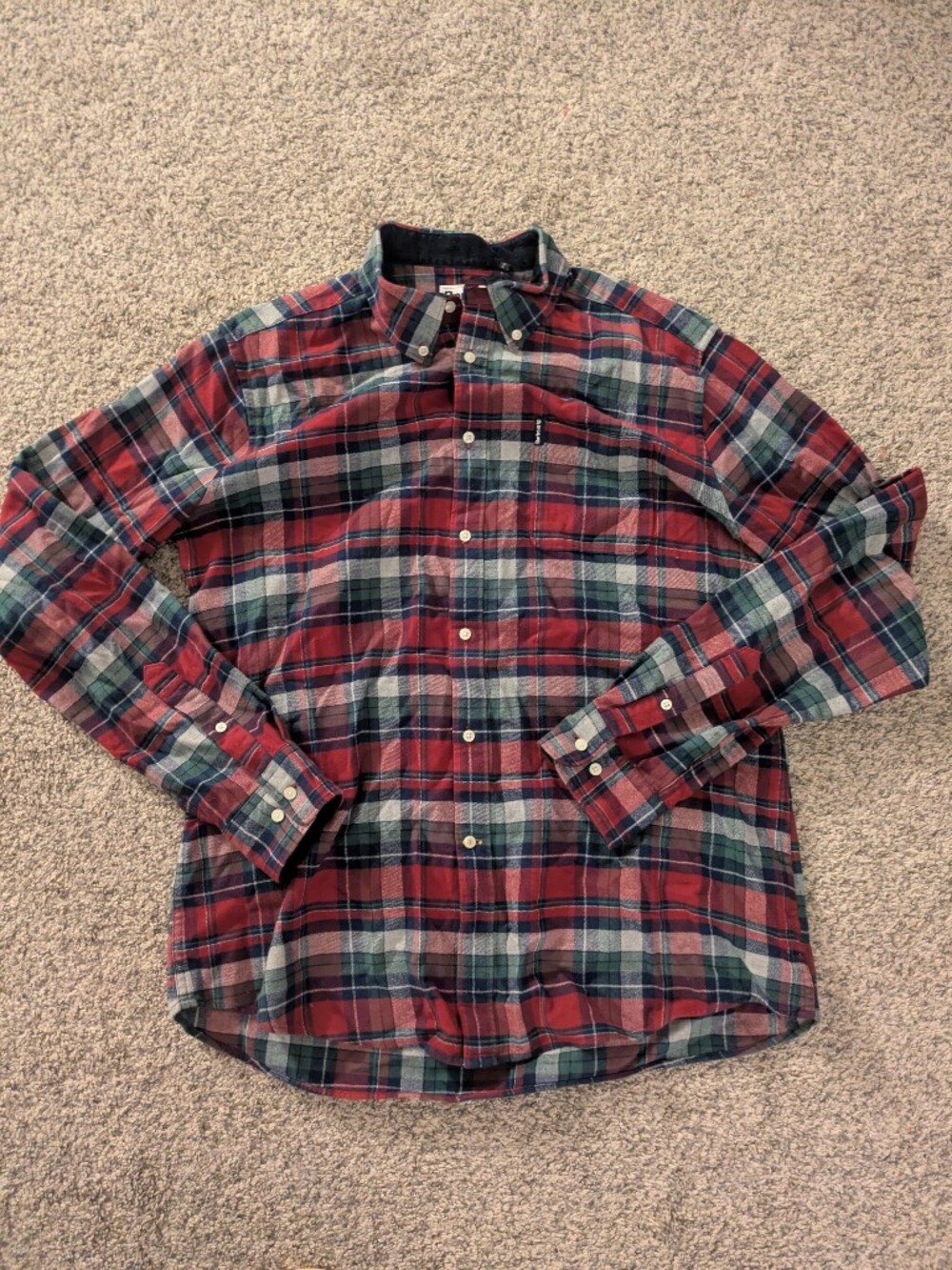 Barbour Highland Check Tailored Fit Button Down